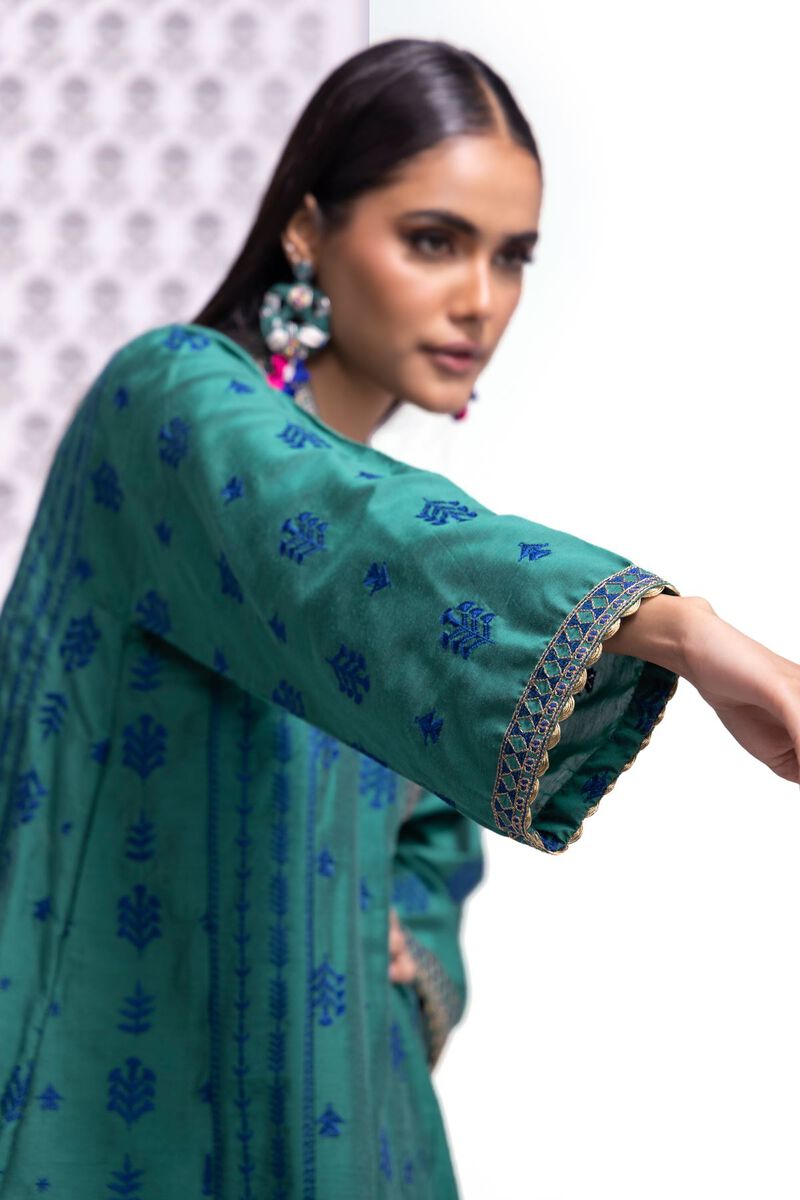 Embroidered | Raw Silk | Kurta | null