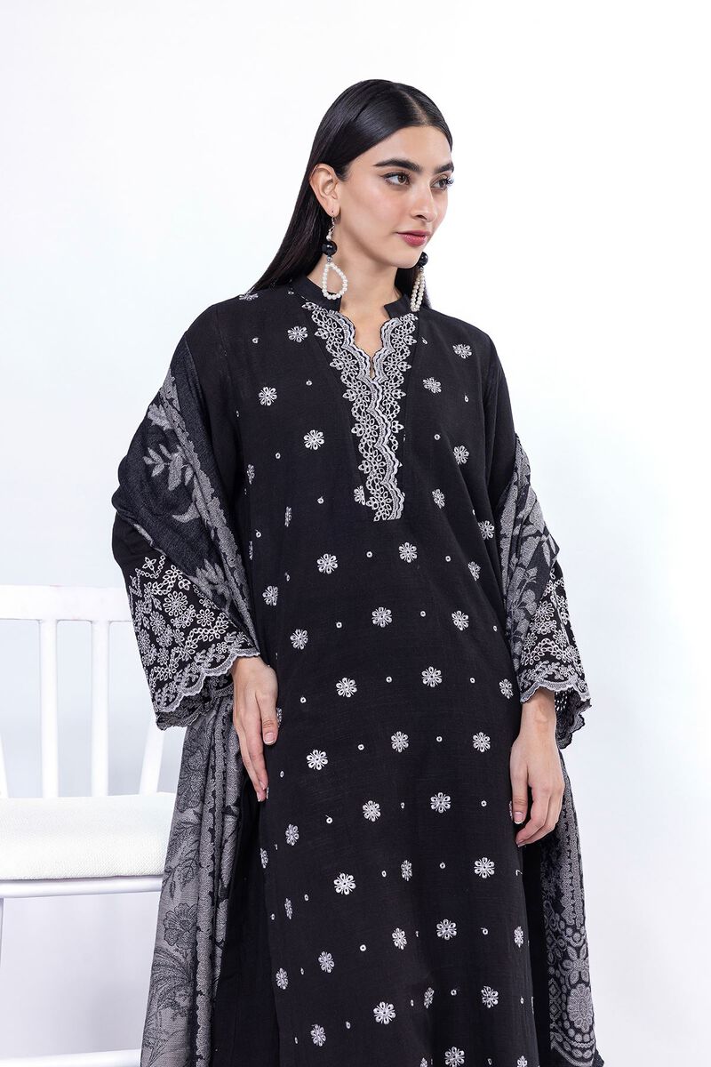 Embroidered | Khaddar | Fabrics 3 Piece | null