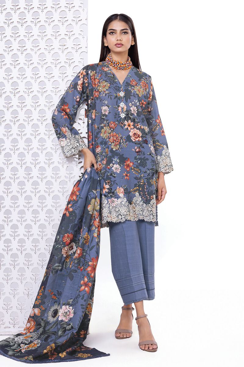Embroidered | Khaddar | Fabrics 3 Piece | null