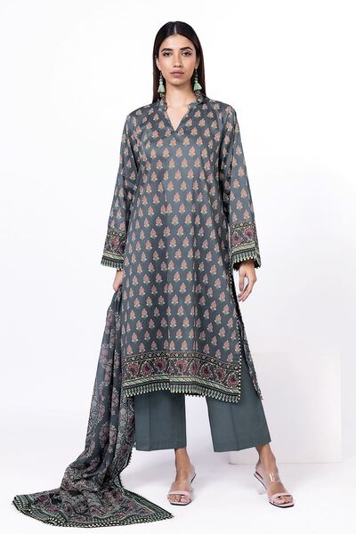 Printed | Lawn | Fabrics 3 Piece | USD 17.50