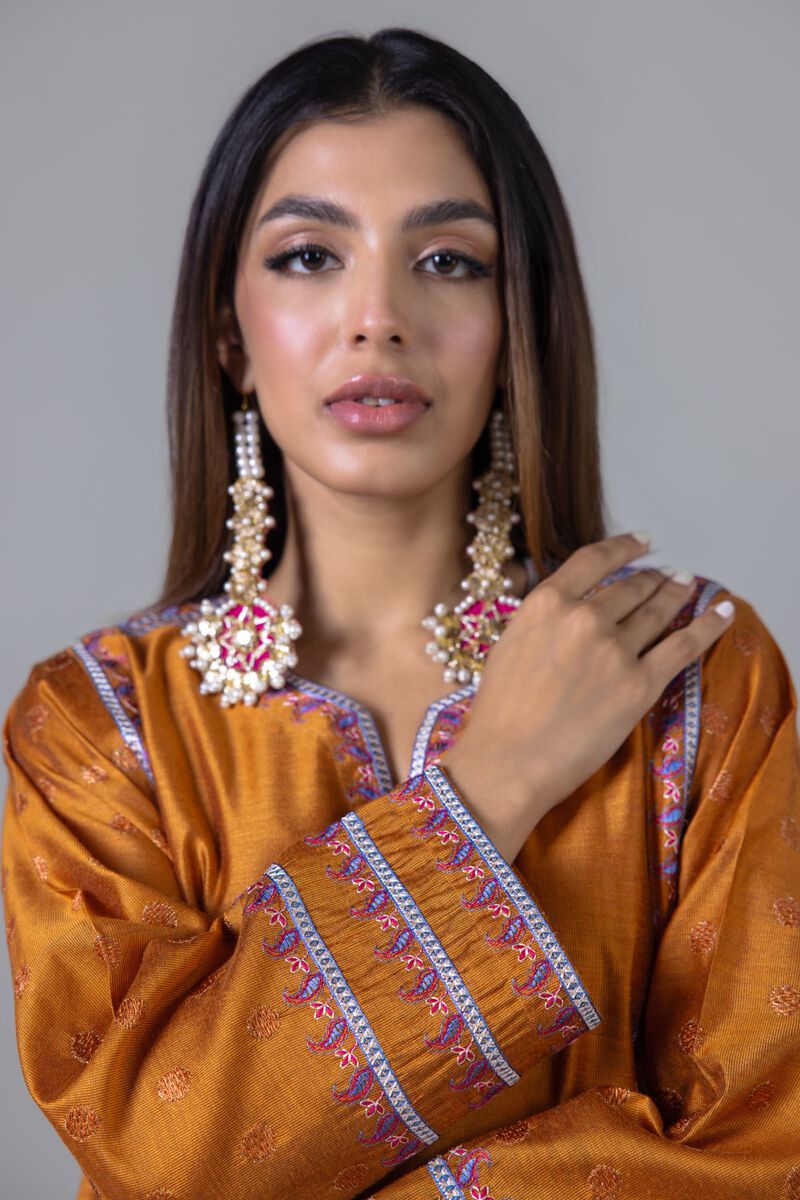 Embroidered | Cotton Net | Kurta | null