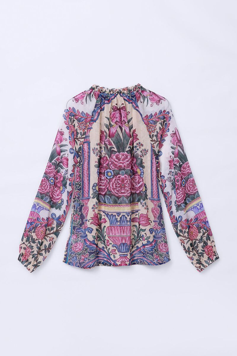 Printed | Georgette Chiffon | Blouse | null