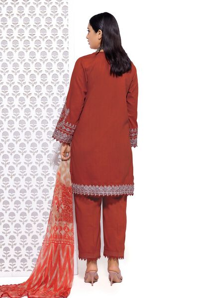 Embroidered | Crosshatch | Fabrics 3 Piece | USD 15.00