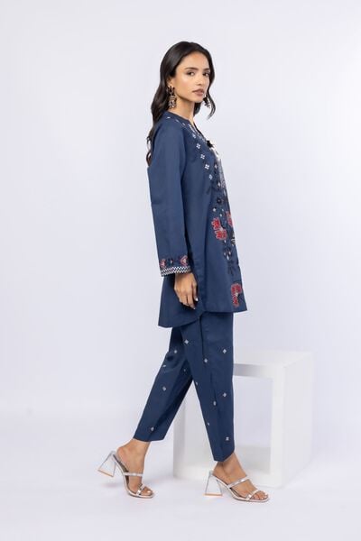 Embroidered | Cotton Dobby | Pants | USD 20.00
