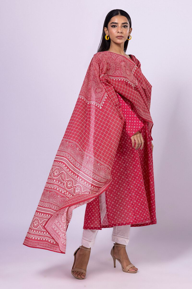 Printed Lawn | Top Dupatta | Fabrics 2 Piece | null