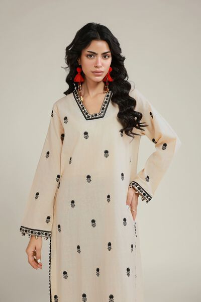 Embroidered | Dobby | 2-Piece Tailored Set | USD 33.00