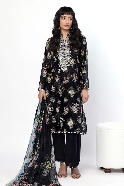 Embroidered | Lawn | Fabrics 3 Piece | USD 45.00