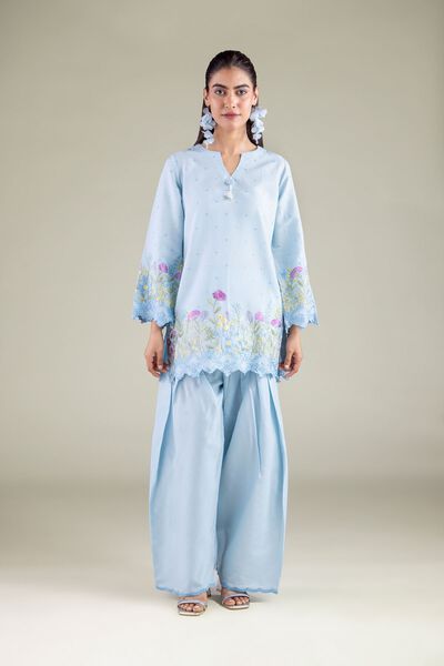 Embroidered | Mesuri | Floral Farshi Shalwar | USD 10.50