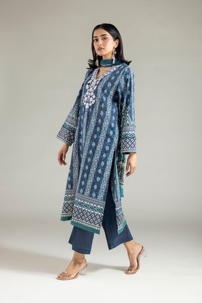 Embroidered | Lawn | Lawn 3-Piece Dress | USD 39.00