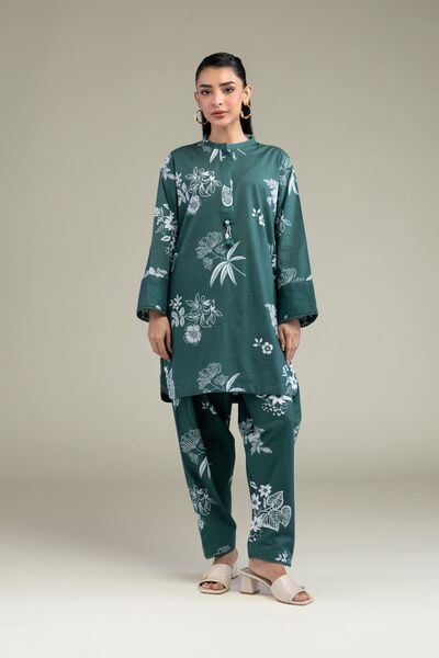 Printed | Cotton Dobby | Floral Cotton Shalwar  | USD 25.00