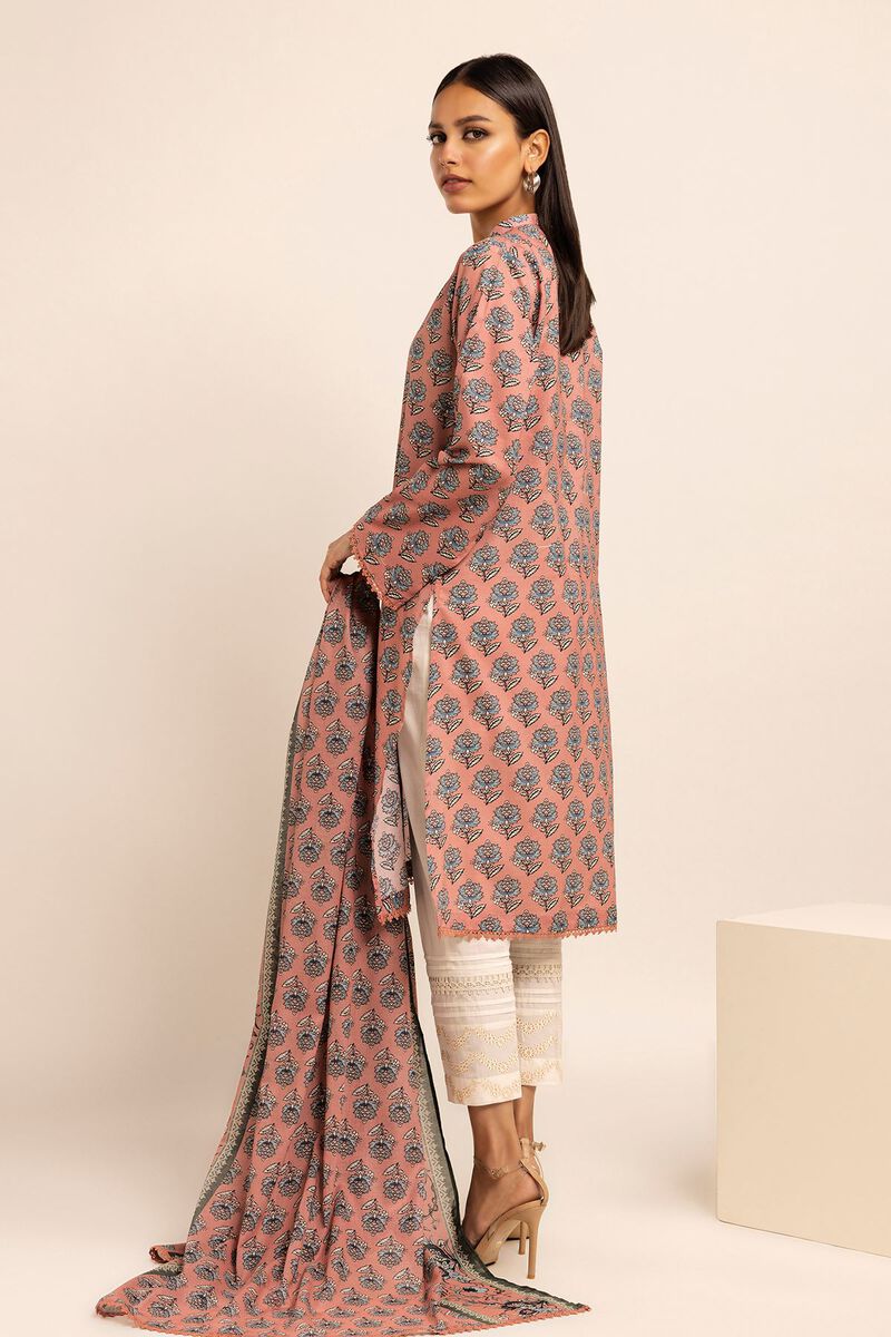 Cambric | Printed | Fabrics 2 Piece | Top Dupatta | null