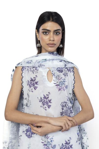 Embroidered | Lawn | Fabrics 3 Piece | USD 50.00
