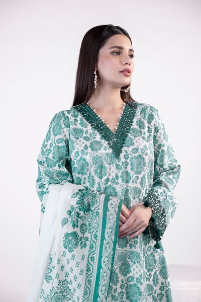 Embroidered | Lawn | Fabrics 3 Piece | USD 22.50