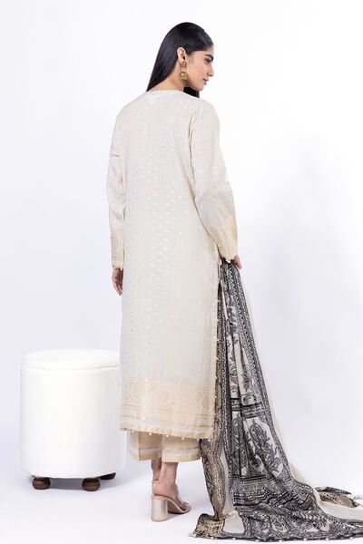 Printed | Jacquard | Fabrics 3 Piece | USD 22.50