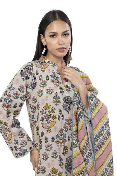 Printed |Khaddar | Fabrics 3 Piece | USD 30.00