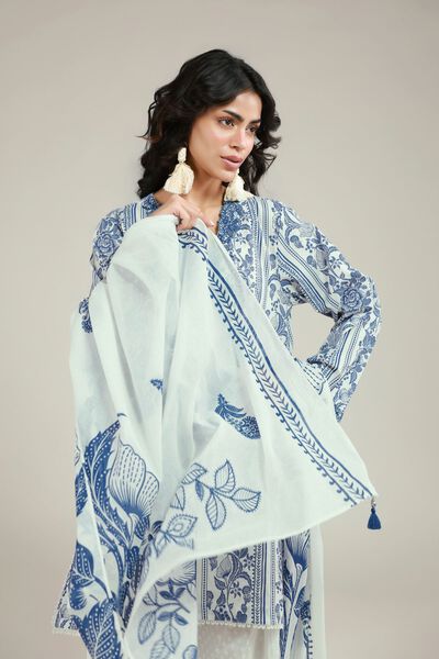 Embroidered | Lawn | 3-Piece Floral Suit | USD 21.00