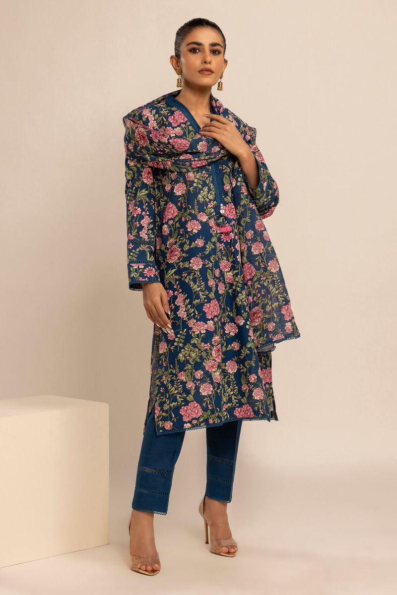 Printed | Khaddar | Fabrics 3 Piece | null