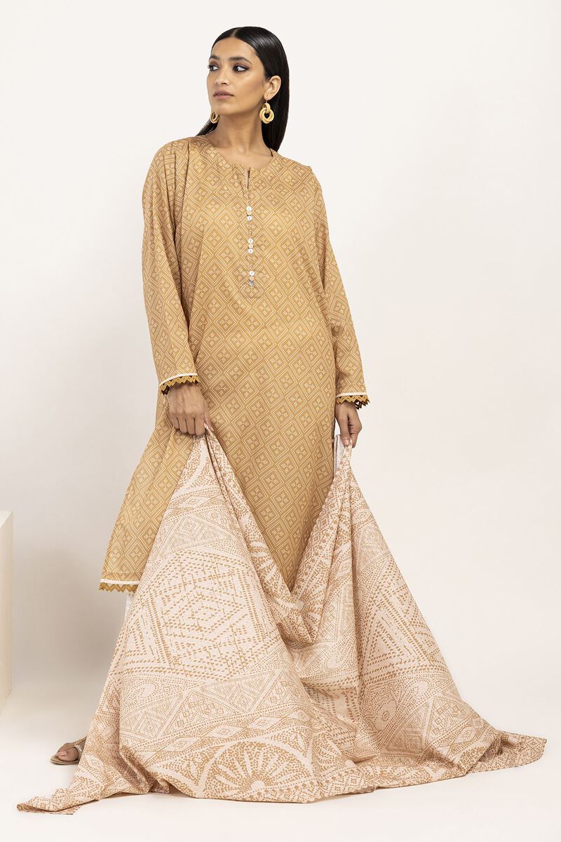 Lawn | Printed | Fabrics 2 Piece | Top Dupatta | null