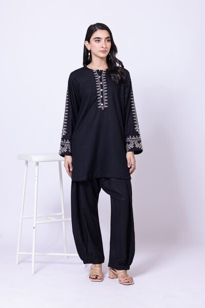 Embroidered | Dull Raw Silk | Kurta | USD 30.00