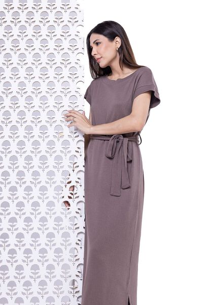 Dyed | Variegated Rib | Maxi Dress | USD 7.50