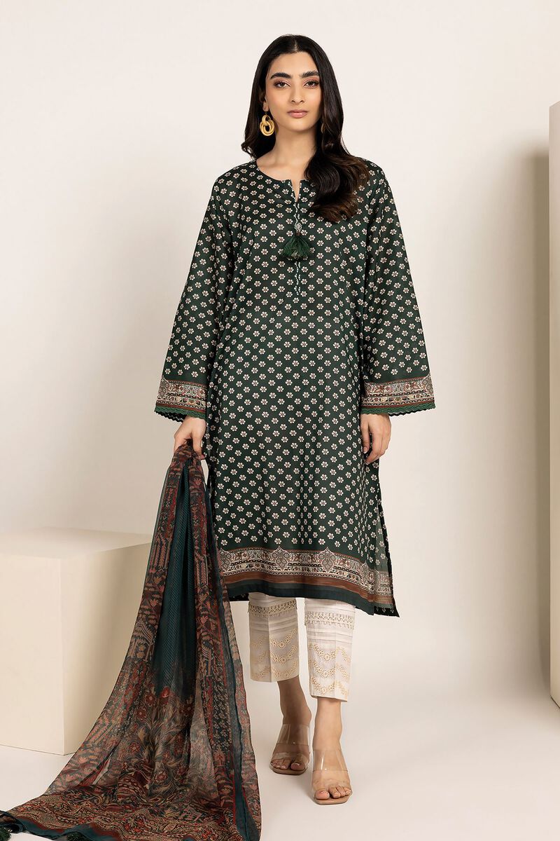Lawn | Printed | Fabrics 2 Piece | Top Dupatta | null
