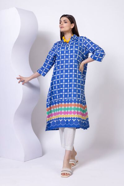 Printed | Crosshatch Poplin | Kurta | USD 25.00