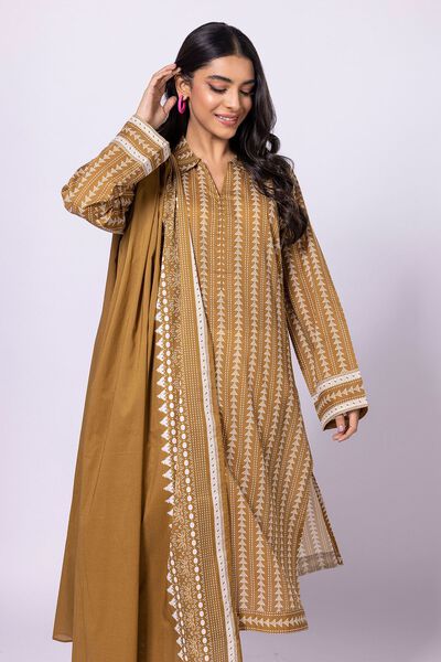 Top Dupatta, YELLOW, hi-res