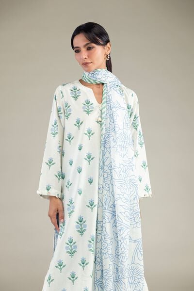 Lawn | Floral Lawn Dupatta | USD 30.00