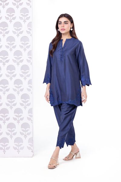 Embroidered | Raw Silk | Pants | USD 6.00