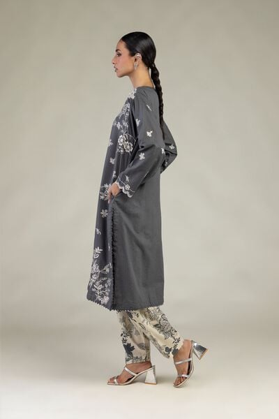 Embroidered | Cotton Dobby | Floral Cotton Shalwar  | USD 30.00