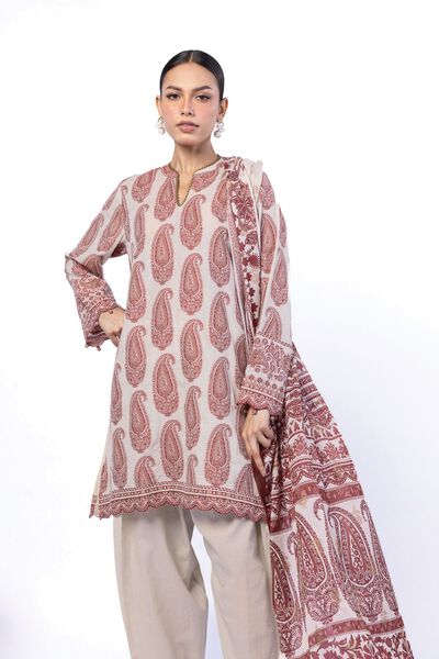 Dyed | Jacquard | Tailored 3 Piece | USD 70.00