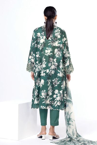 Embroidered | Cambric | Fabrics 3 Piece | USD 27.50