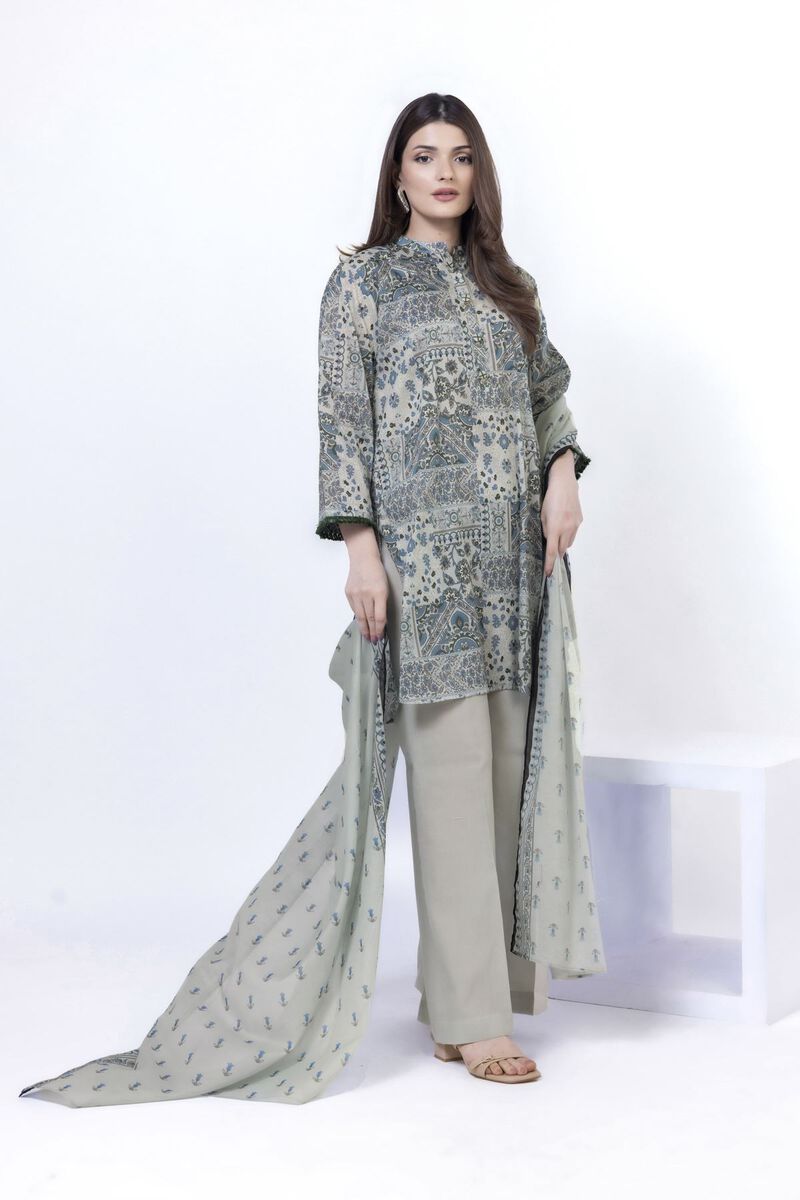 Printed | Lawn | Fabrics 3 Piece | null