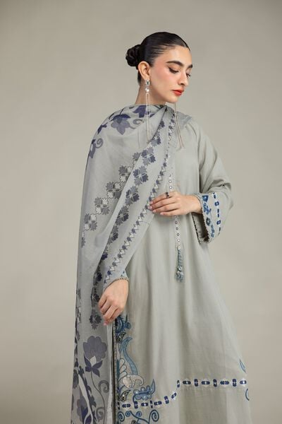 Embroidered | Mesuri | Floral Mesuri Dupatta | USD 15.00
