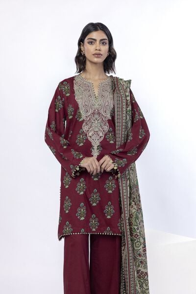 Embroidered | Lawn | Fabrics 3 Piece | USD 35.00