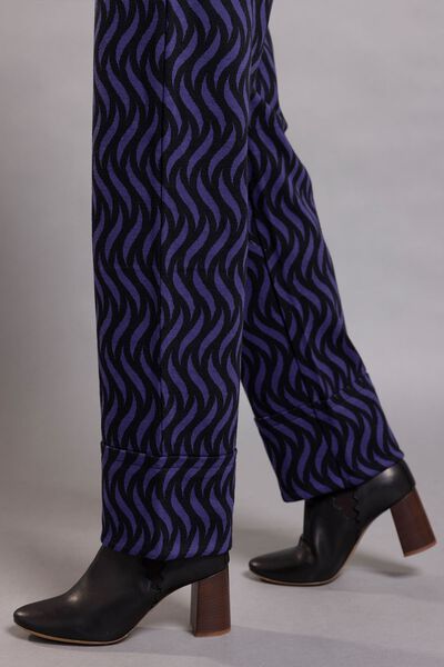 Trousers, PURPLE, hi-res