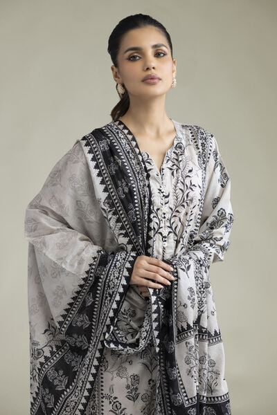 Embroidered | Lawn | Fabrics 3 Piece | USD 45.00
