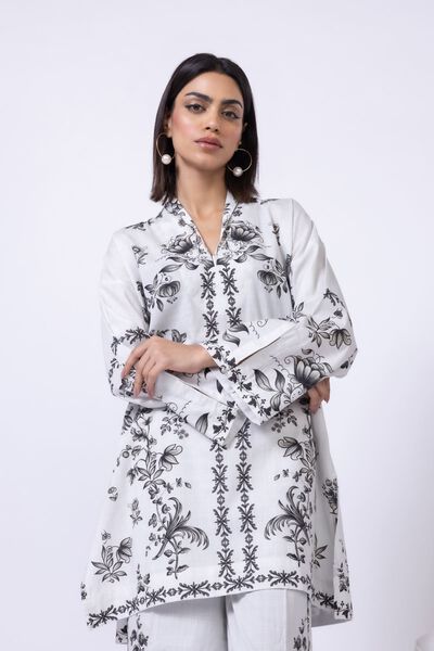 Printed | Crosshatch Poplin | Kurta | USD 17.50
