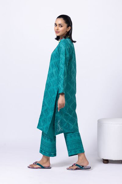 Embroidered | Cotton Dobby | Pants | USD 20.00
