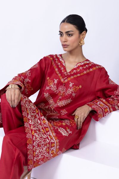 Embroidered | Thai Silk | Kurta | USD 19.50