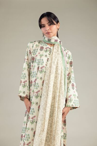 Lawn | Lawn Floral Dupatta | USD 30.00
