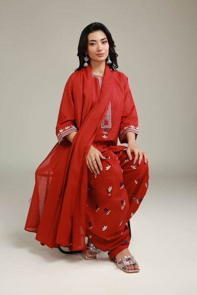 Embroidered | Lawn | Solid Lawn Dupatta | USD 25.00