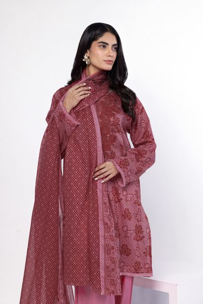 Embroidered | Lawn | Fabrics 3 Piece | USD 40.00