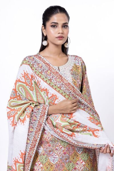 Embroidered | Cambric | Fabrics 3 Piece | USD 22.50