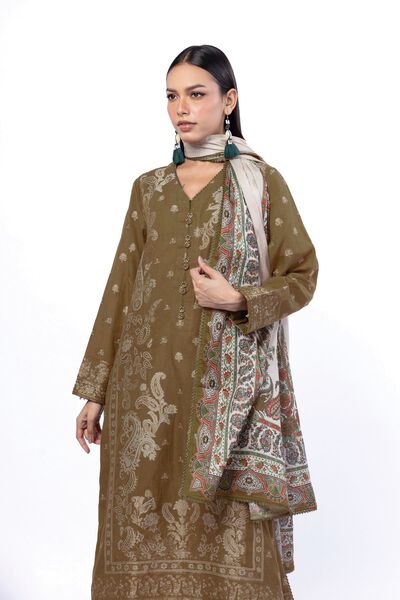 Dyed | Jacquard | Tailored 3 Piece | USD 70.00