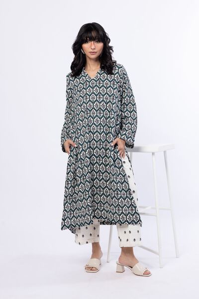 Printed | Double Layer Striped | Kurta | USD 35.00