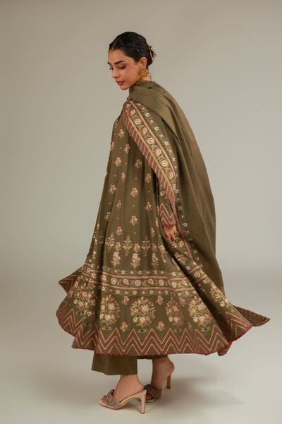 Raw Silk | 3 Piece Co-ord Set | USD 57.50