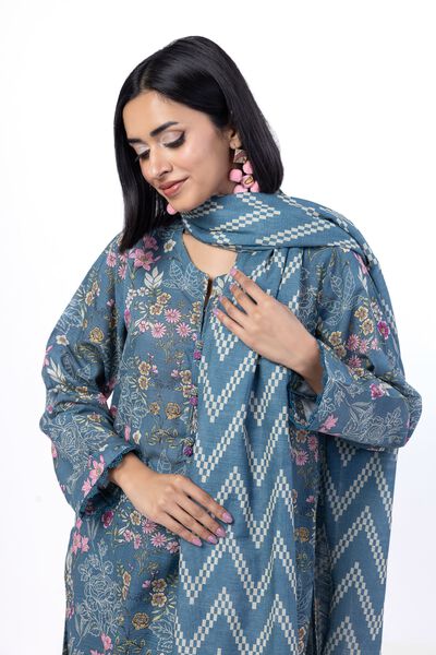 Printed | Light Khaddar | Fabrics 3 Piece | USD 30.00