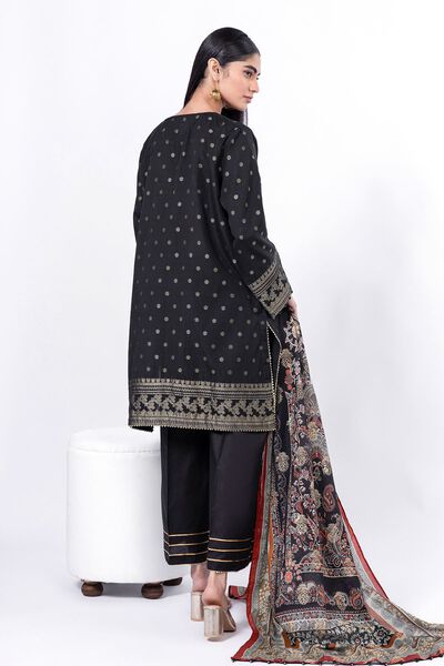 Printed | Jacquard | Fabrics 3 Piece | USD 22.50