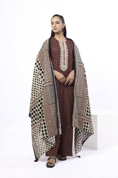 Embroidered | Light Khaddar | Tailored 3 Piece | USD 45.00